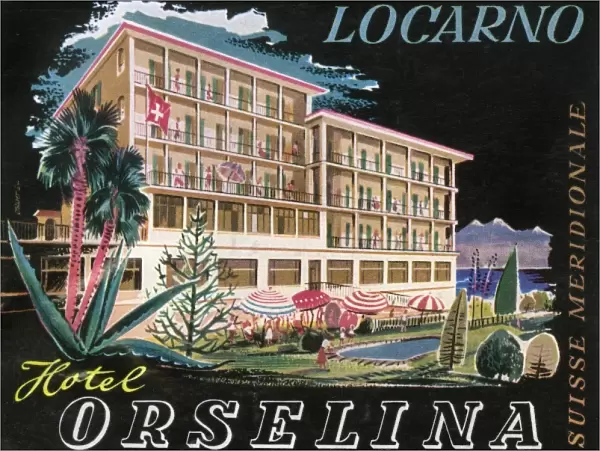 Label, Hotel Orselina, Locarno, Switzerland