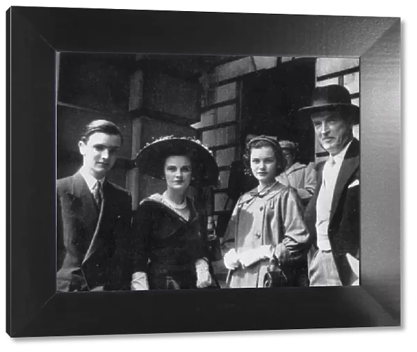 Duchess of Argyll and family
