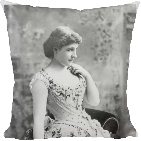 A portrait of Mrs Lillie Langtry