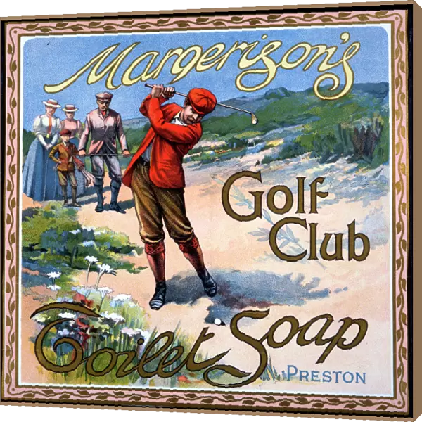 Golf club soap