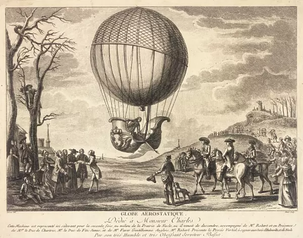 Balloon ascent from Prairie de Nesle, northern France