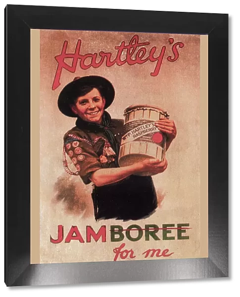 Hartleys Jam advertising poster