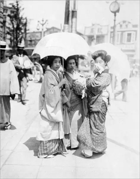 Three Japanese Girls