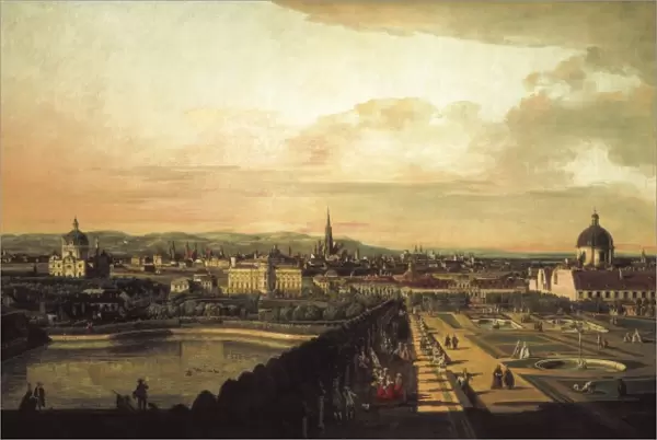 BELLOTTO, Bernardo (1720-1780). Vienna Viewed
