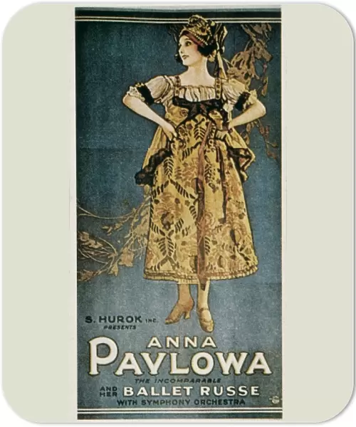 Pavlova, Anna (1882-1931). Russian classical