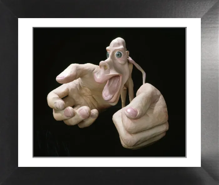 Framed Print : Motor Homunculus Print: Proportional Brain-Body Model Framed Print : Motor Homunculus Print: Proportional Brain-Body Model