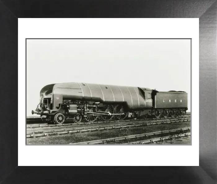 Framed Print : 10000 LNER Locomotive Print (Inst. of Mechanical Engineers)
