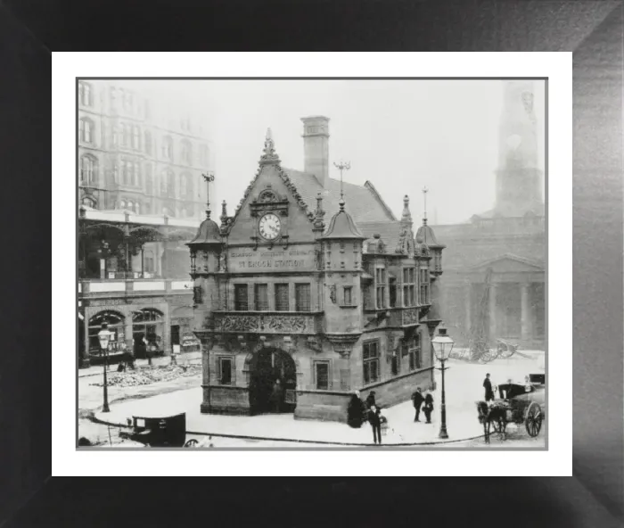 Framed Print : St Enoch Station, Glasgow Print by James Miller Framed Print : St Enoch Station, Glasgow Print by James Miller