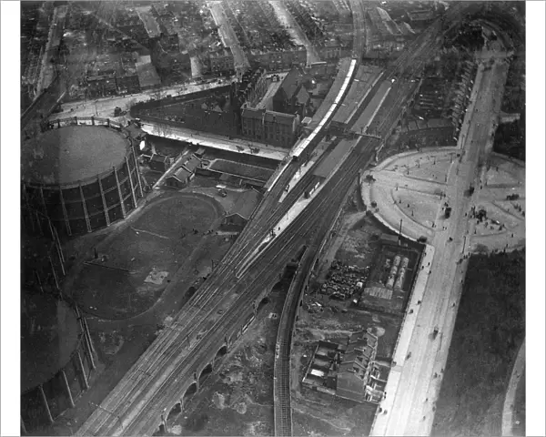 Aerial view of Battersea