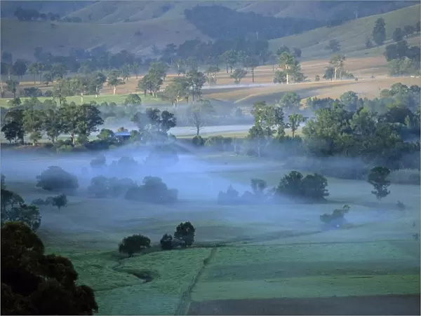 Rural scene upper Hunter Valley, New South Wales, Australia JPF52673
