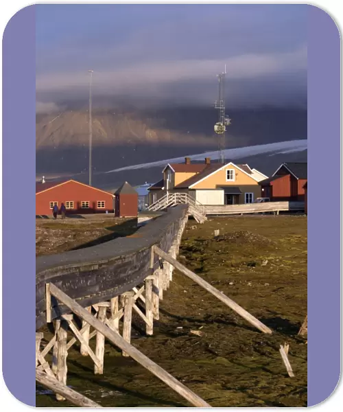 Heating system in Ny-Alesund. Spitzbergen. Svalbard. Latitude: 78. 55N Longitude: 011. 56E Altitude: 8m