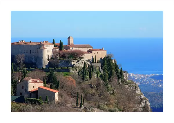 France - Gourdon, Alpes-Maritimes. A beautiful town perched on a rock at 650 metre altitude
