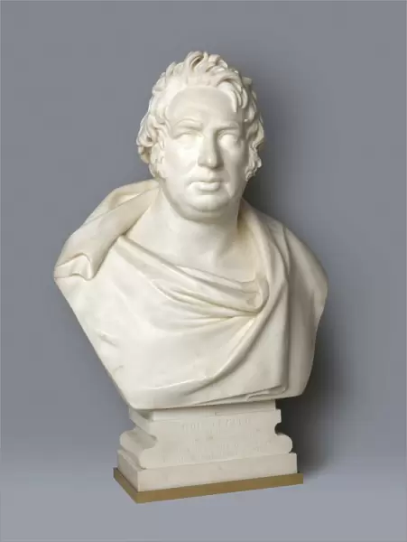 Bust of John Fuller, philanthropist