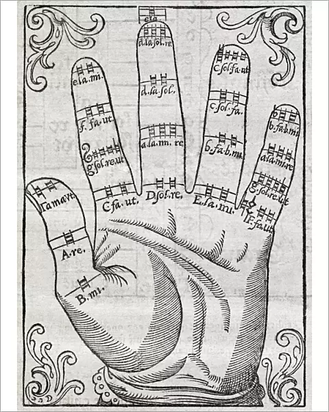 Harmonious hand, 17th century artwork