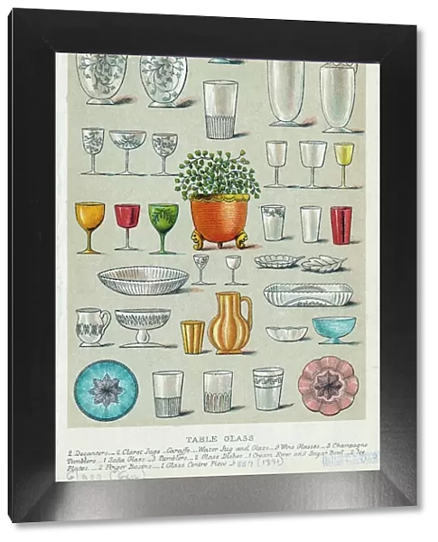 Glassware, historical artwork