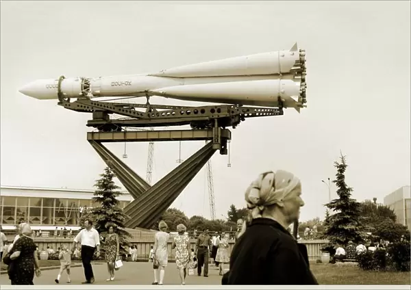 Vostok rocket, Moscow, Russia