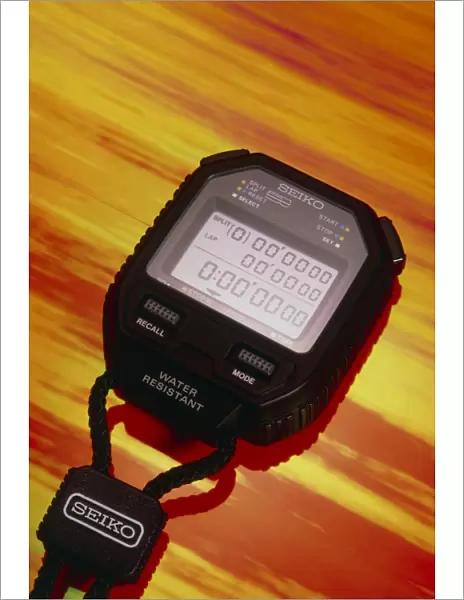 Electronic stopwatch