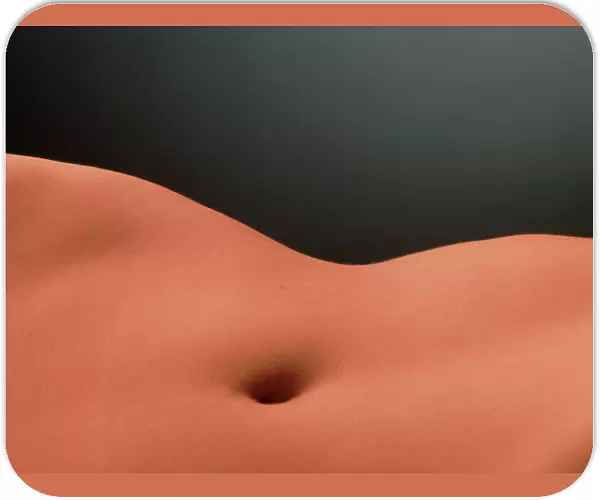 Womans abdomen