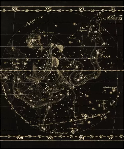 Ophiuchus constellations, 1829 C016  /  4397
