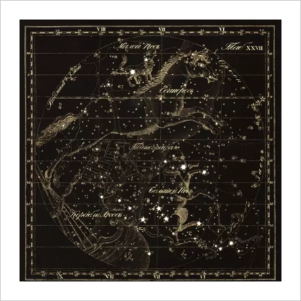 Monoceros constellations, 1829 C016  /  4413