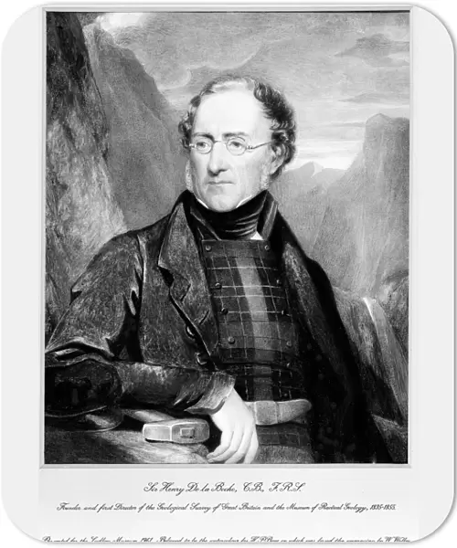 Henry de la Beche, British geologist C016  /  4999