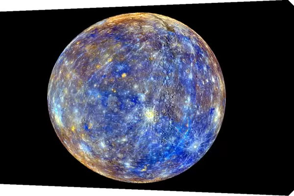 Mercury hemisphere, MESSENGER image C016  /  9721