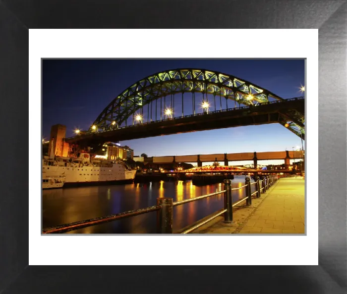 Framed Print : Tyne Bridge Print, Newcastle Upon Tyne
