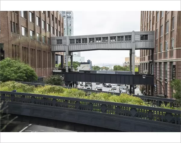 High Line public park, Meatpacking District, New York City, New York, United States of America, North America