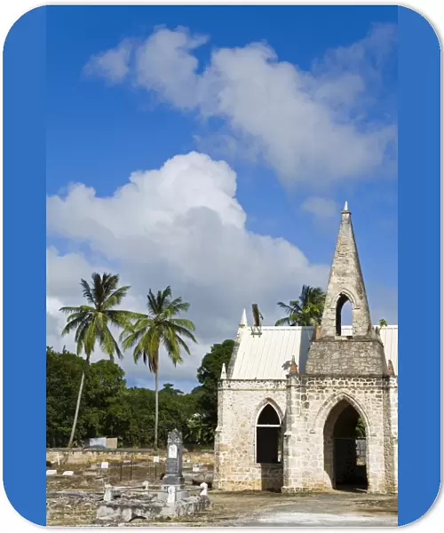 Speightstown Cemetery, Barbados, West Indies, Caribbean, Central America