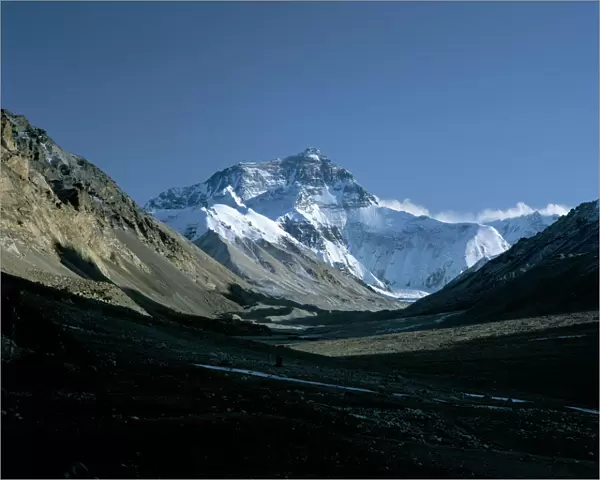 North Face, Mount Everest, 8848m, Himalayas, Tibet, China, Asia