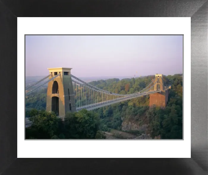 Framed Print : Clifton Suspension Bridge Print Framed Print : Clifton Suspension Bridge Print