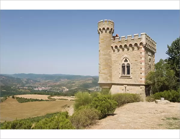 Tower, Rennes-le Chateau, Aude, Languedoc-Roussillon, France, Europe