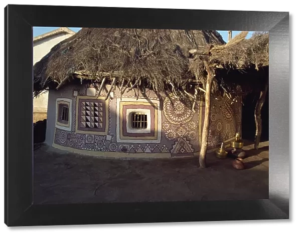 Tribal huts of the Kutch district