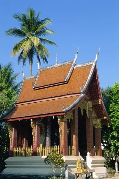 The Sensoukharam Temple in Luang Prabang