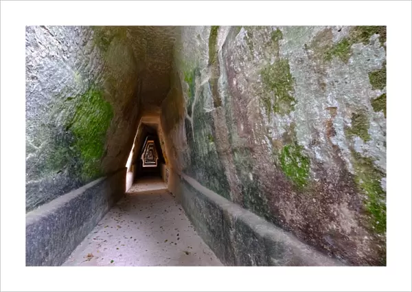 Antro della Sibilla, Cave of the Sibyl, Cumae, Bacoli, Pozzuoli, Naples, Campania