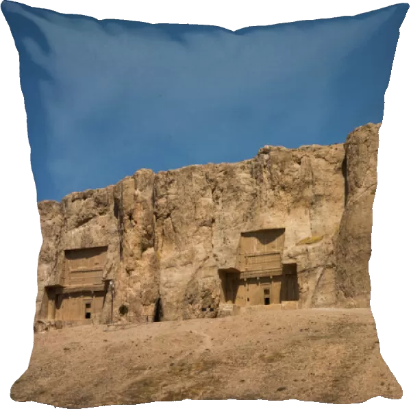 Tombs of Darius II, Ataxerxes I and Darius the Great, Naqsh-e Rostam Necropolis, near Persepolis
