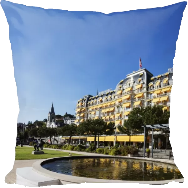 Palace Hotel, Montreux, Vaud, Switzerland, Europe