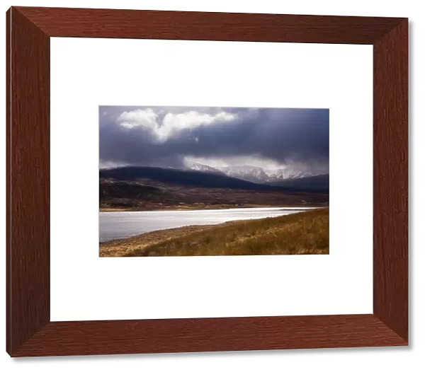 Stormy Scottish Highlands, Scotland. United Kingdom, Europe