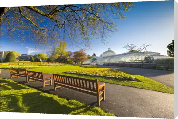 Kibble Palace, Greenhouse located at the Botanic Gardens, Glasgow, Scotland, United Kingdom
