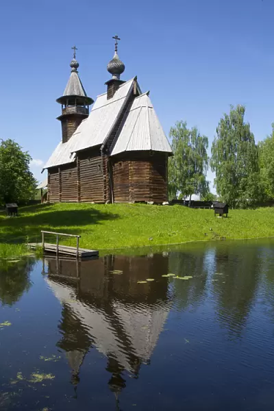 Church of the Gracious Saviour, built 1712, Museum of Wooden Architecture, Kostroma