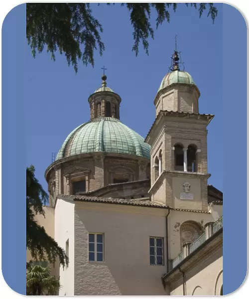 The dome of the Cappella di Sant Andrea, Ravenna, Emilia-Romagna, Italy, Europe