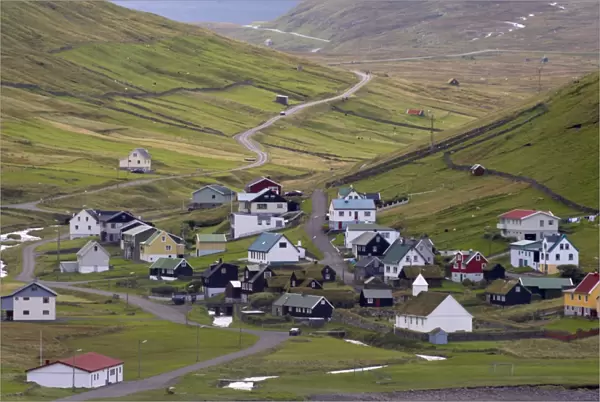 Husavik, Sandoy, Faroe Islands (Faroes), Denmark, Europe