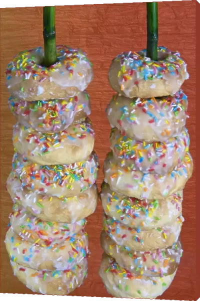 Taralli al naspro (Sweet Taralli) (Carnival Donuts), Italian Carnival Cakes