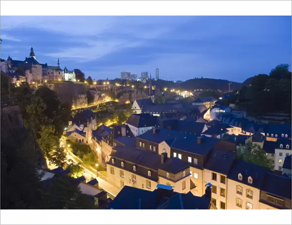 Old Town, UNESCO World Heritage Site, Luxembourg City, Grand Duchy of Luxembourg, Europe