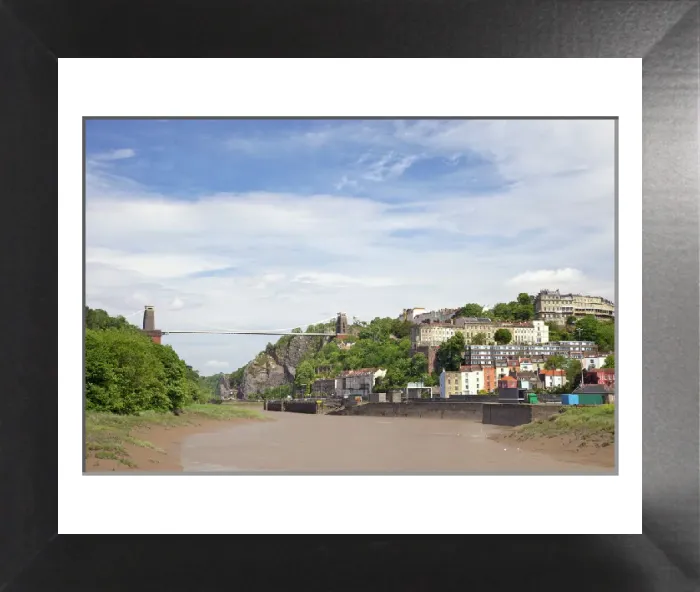 Framed Print : Clifton Suspension Bridge Print, Bristol England
