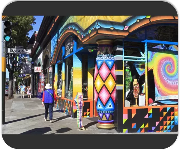 Store in Haight-Ashbury District, San Francisco, California, United States of America, North America