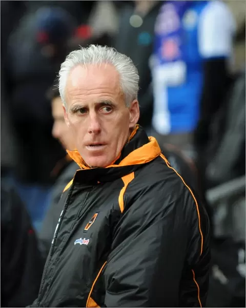 Mick McCarthy: Wolverhampton Wanderers Manager in Action against Blackburn Rovers in the Barclays League