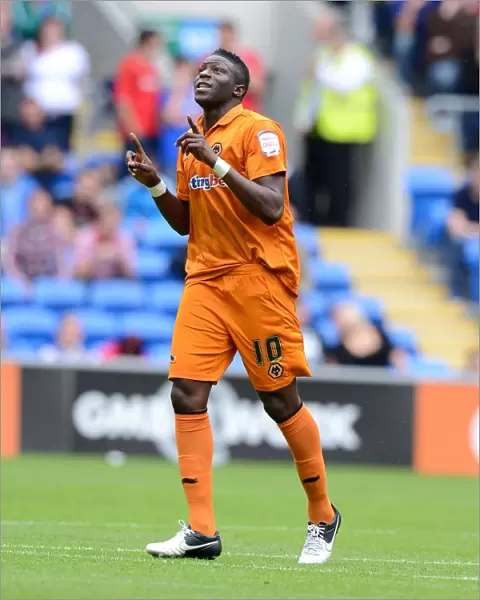 Bakary Sako Scores First Goal for Wolverhampton Wanderers Against Cardiff City (September 2, 2012)