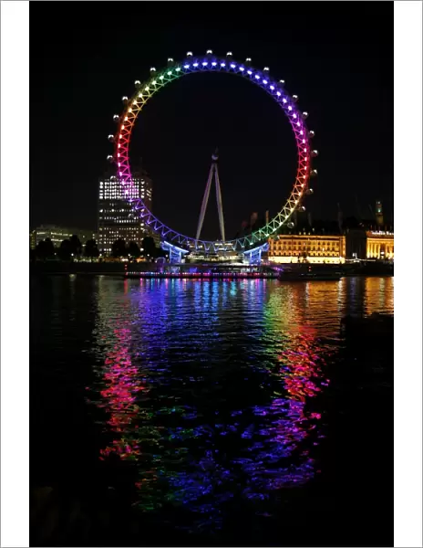 Rainbow Pride Millennium Wheel