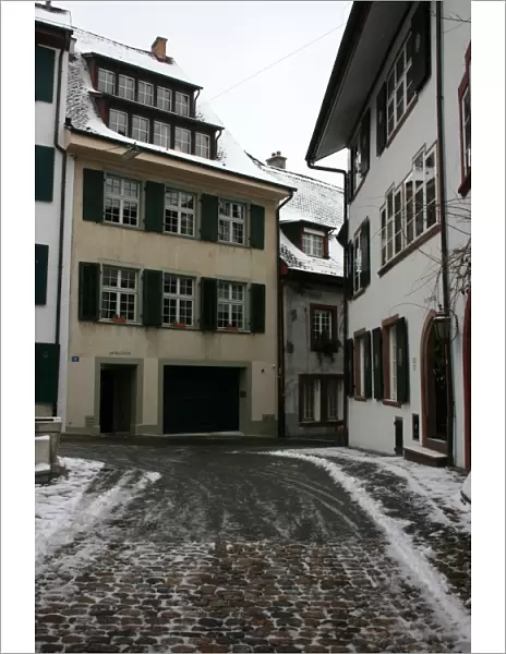 Basel in winter, Switzerland